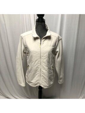 Arctic Cat Fleece Quilted Jacket Womens Size Large Storm Creek Front Full Zip